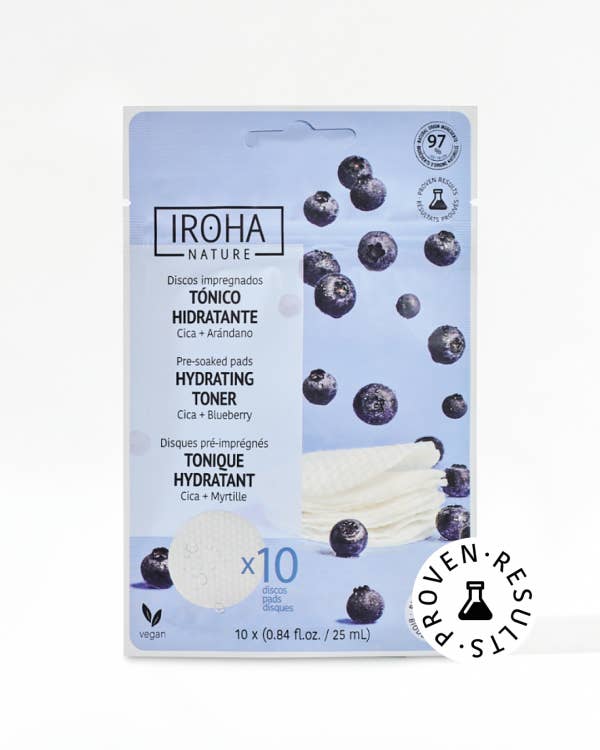 Iroha Nature 10 Hydrating And Soothing Toner Pads for wholesale by Iroha Nature