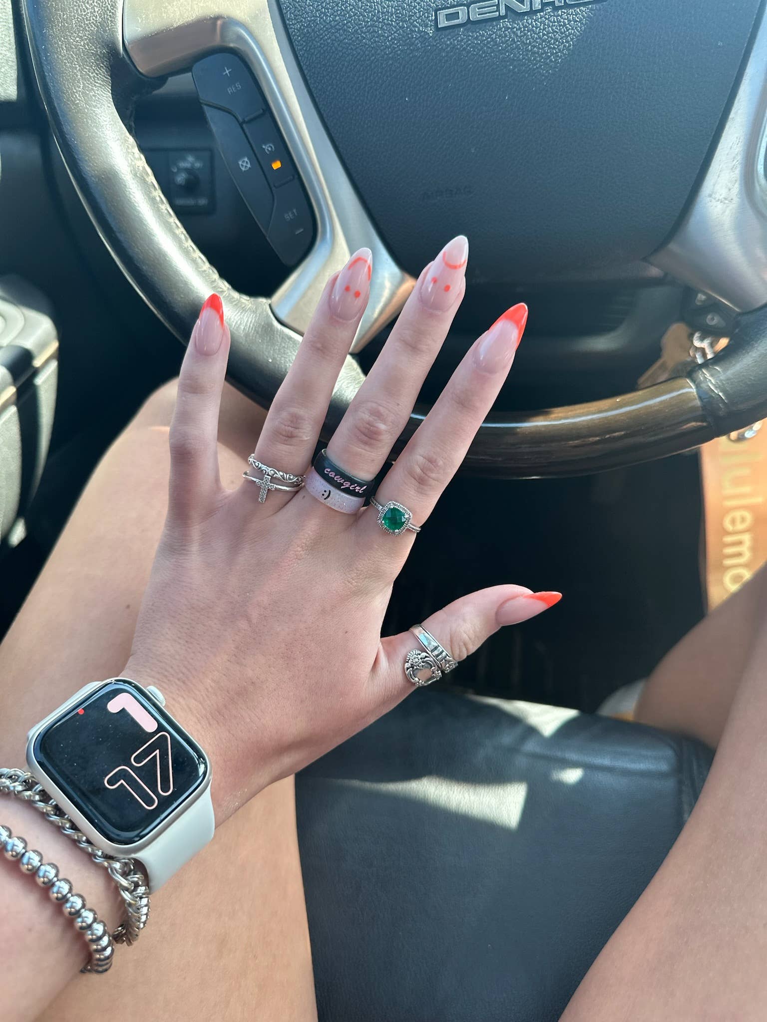 Flip Rings - Wholesale Band/Stacked Ring - Flip Reversible cowgirl and yeehaw ring6