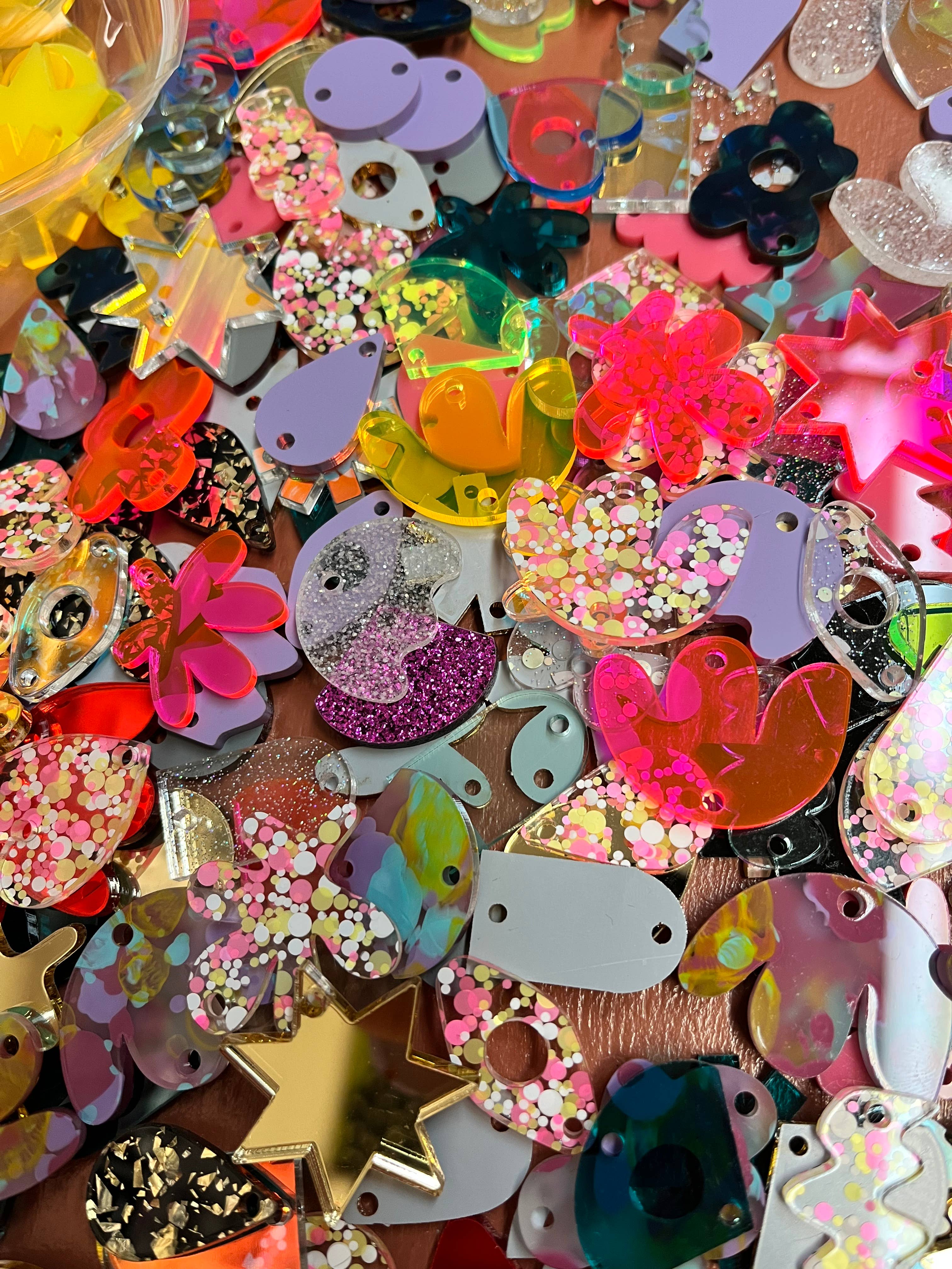 The Lost & Found - Wholesale Dangle Earrings - Mix 'N Match Double Charm1