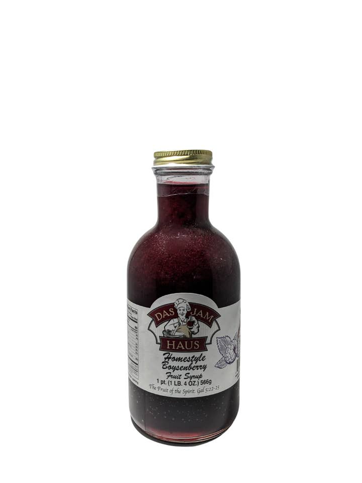 Boysenberry Fruchtsirup für den Großhandel von Das Jam Haus