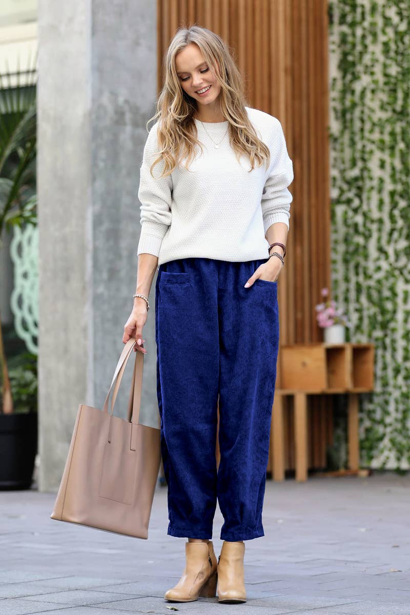 42POPS - Wholesale Pants - Women's - ",,,,.....Vintage wash corduroy pants0