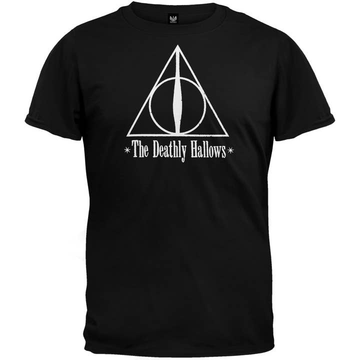 Official Store - Wholesale Screen Printed T-Shirt - Men's - Harry Potter - Deathly Hallows Men's T Shirt