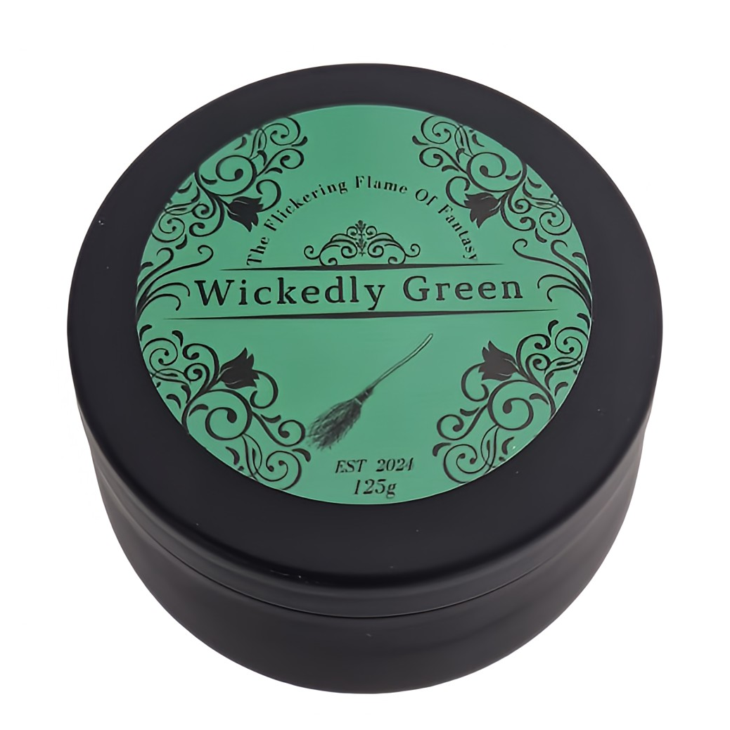 The Flickering Flame of Fantasy - Wholesale Novelty Candle - Wicked Elphaba Inspired Cauldron Witch Candle With Charms6