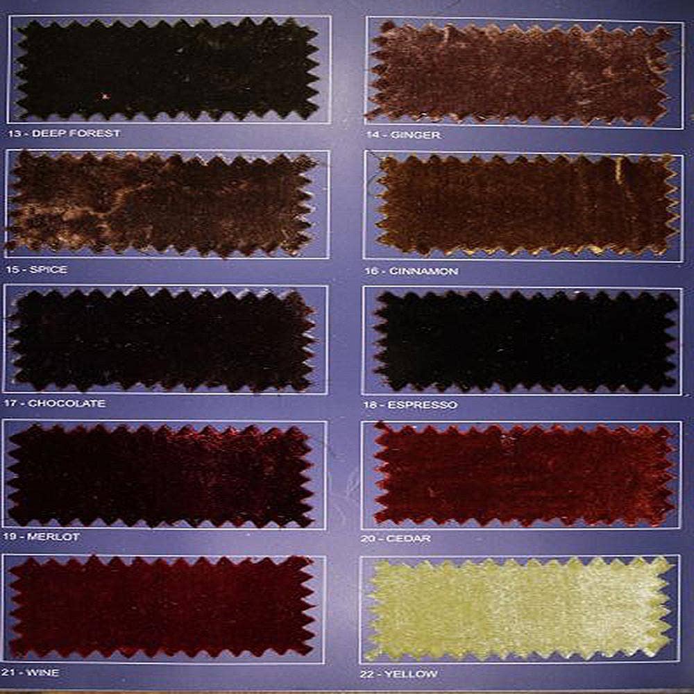 Top Fabric – wholesale Fabric – LUXOR - PREMIUM FINE QUALITY SILK PLAIN VELVET UPHOLSTERY FABRIC BY THE YARD5