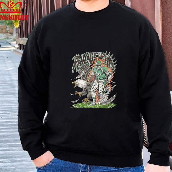 TheKingShirt - Wholesale Graphic Sweatshirt - Women's - Philadelphia Eagles - Unleash the Power of Flight