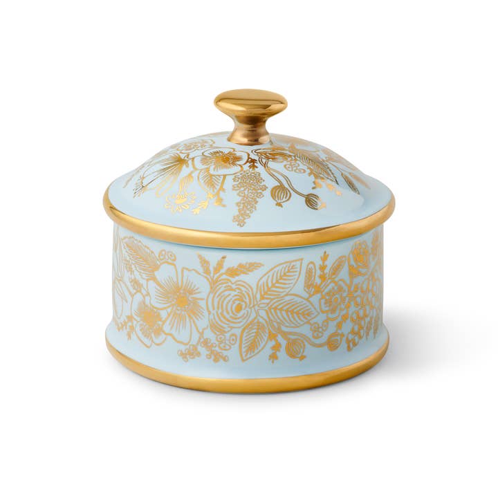 Rifle Paper Co. - Wholesale Decorative Box - Colette Round Porcelain Box