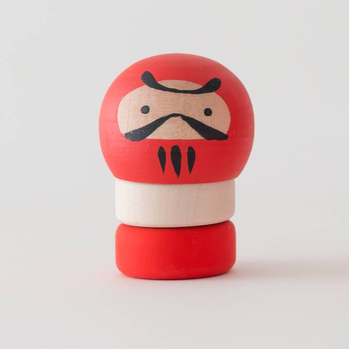 Japacolle — Japan Collections | See Latest News in "About" – wholesale Decorative tabletop object – Colon Daruma(With one red ring)1