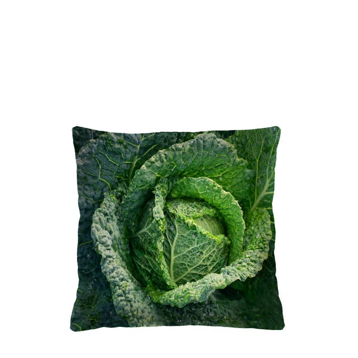 IngrossoBertoni by INCI Srl - Wholesale Throw/Decorative Pillow - Bertoni Cabbage Furniture Pillow 40 x 40 cm.