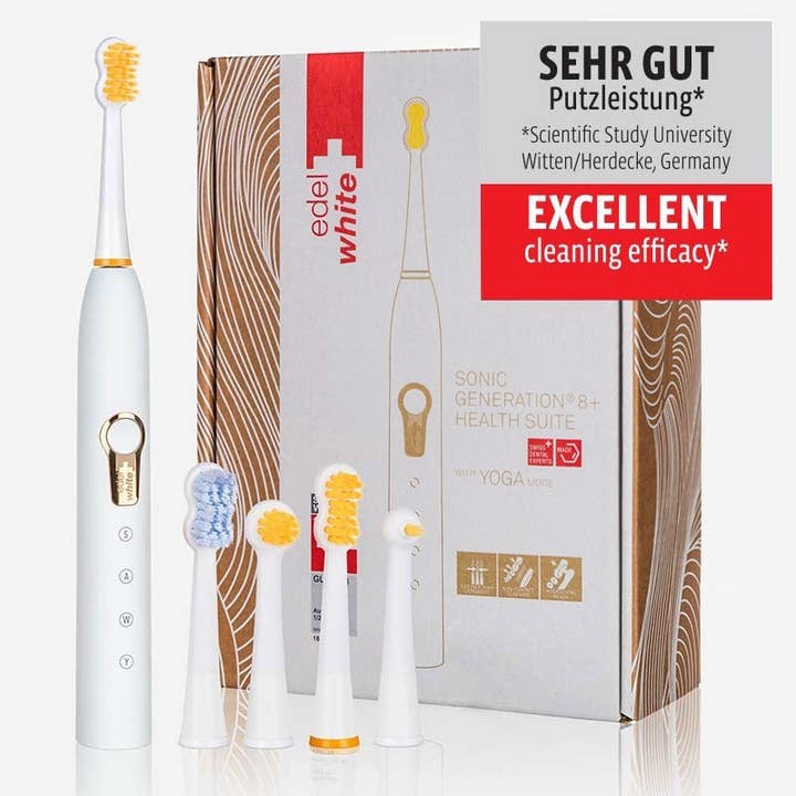 Edel White - Wholesale Toothbrush - Sonic Generation Health Suite 8+2