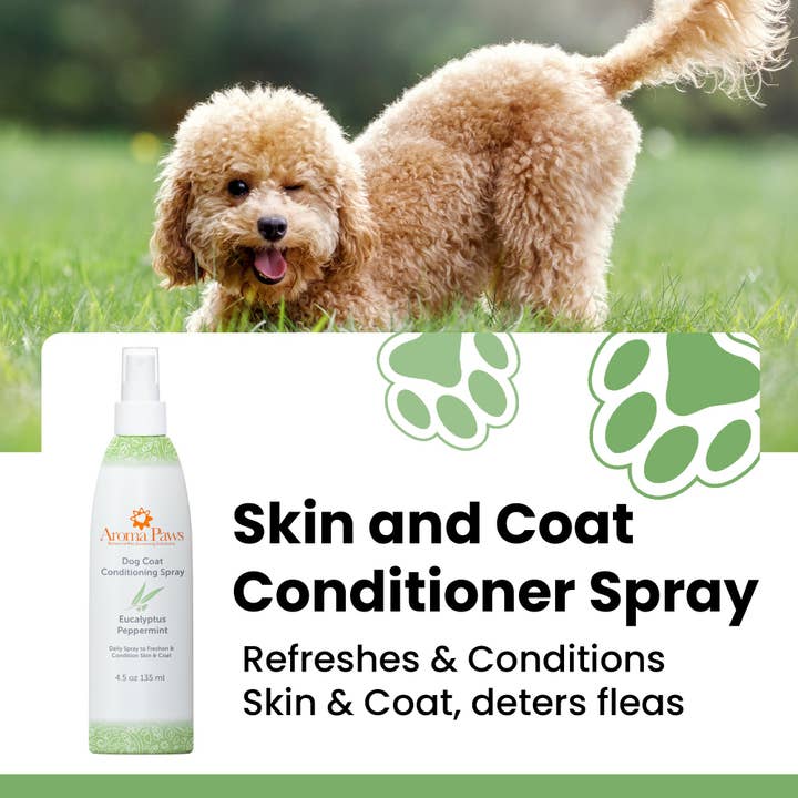 Aroma Paws – Großhandel Haustierspray – Hund – 4,5 Unzen Hundekitt Spray Eukalyptus Peppermint8
