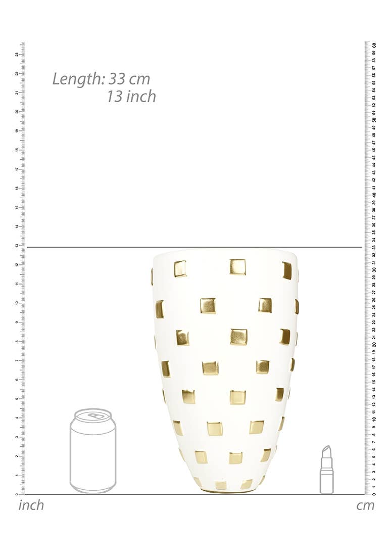 Ohno - Wholesale Vase - Ohno Home Accessories Ademas Vase - White3