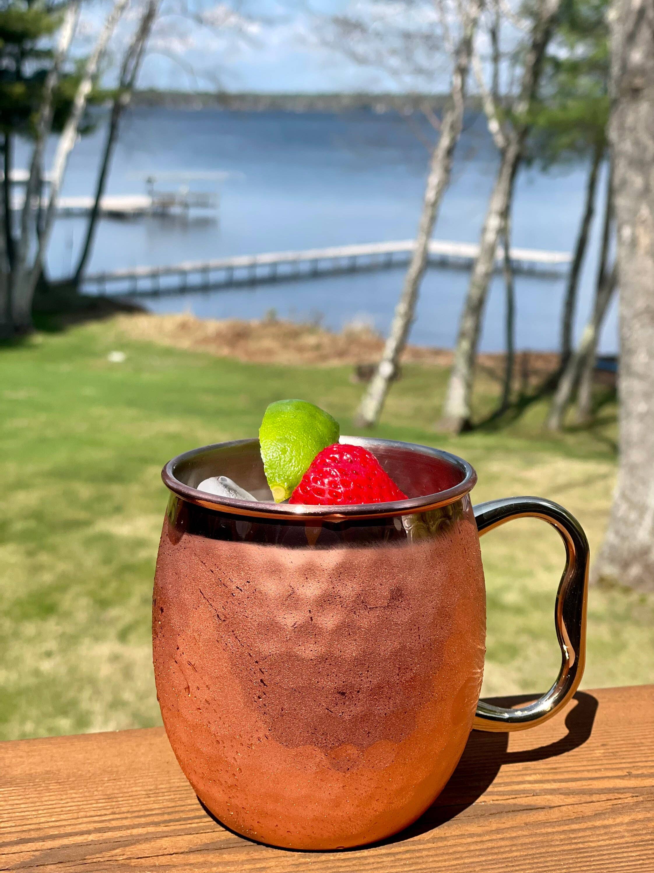 Naturista Monarch - Vendita all'ingrosso Mix/sciroppo per cocktail - Berry Good Mule - Infuso per cocktail Northwoods fatto a mano3