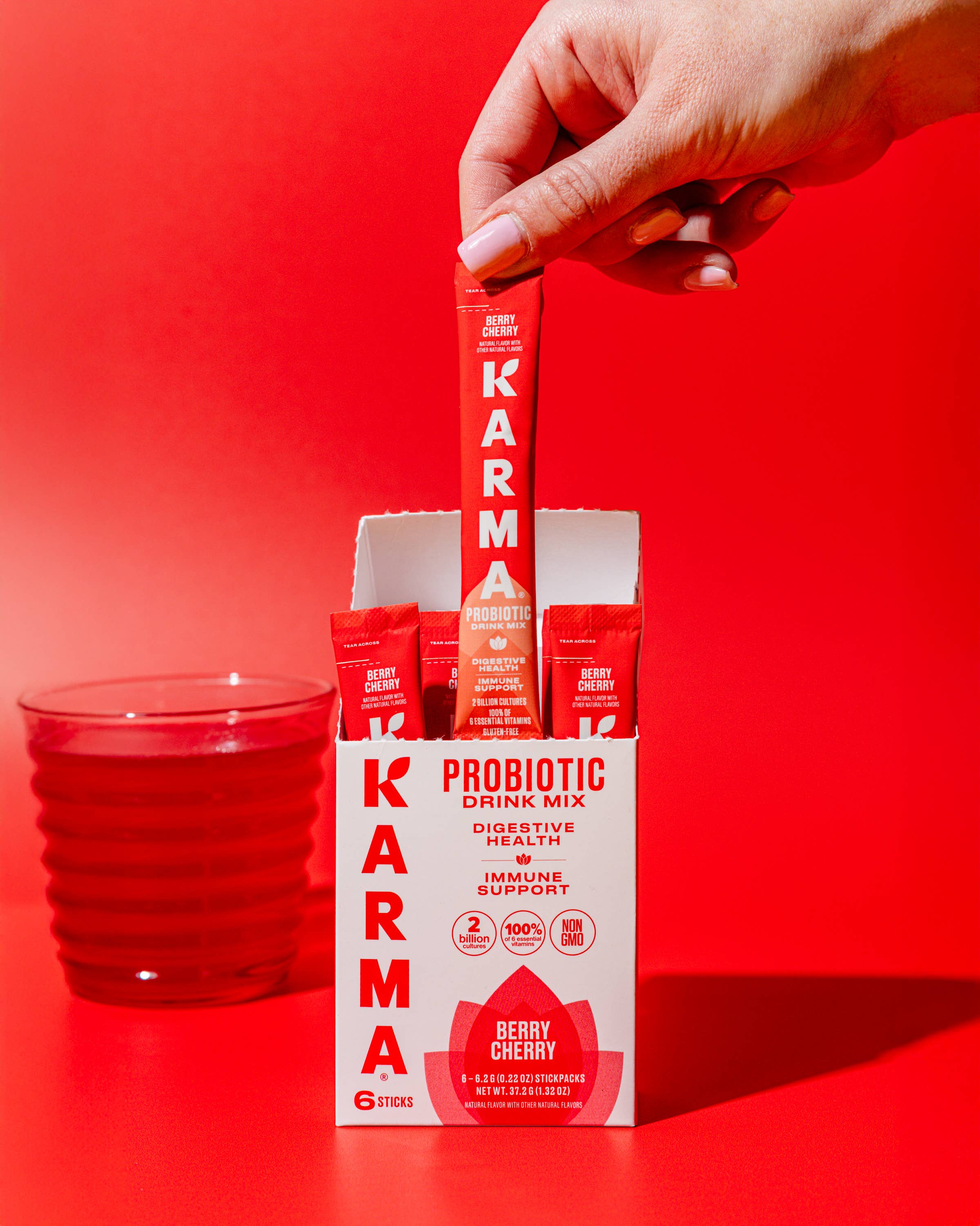 Karma Water - Wholesale Powdered Health Drink - Karma Probiotic Stick Packs5