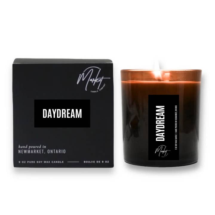 DAYDREAM SOY WAX CANDLE - LUXE VESSEL WITH BOX for wholesale by Market Candle Company
