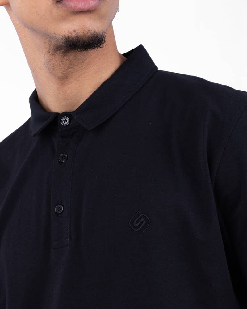 StockNow Unipessoal - Wholesale Polo - Men's - Polo Basic Black3