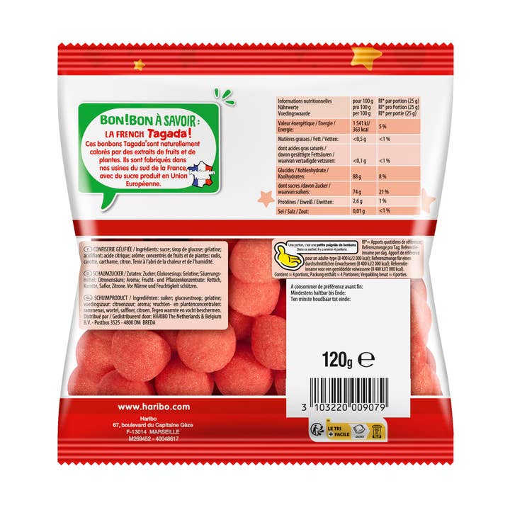 123bonbon - Wholesale Gummy - HARIBO Car en Sac - Bag of 0.26 lb1