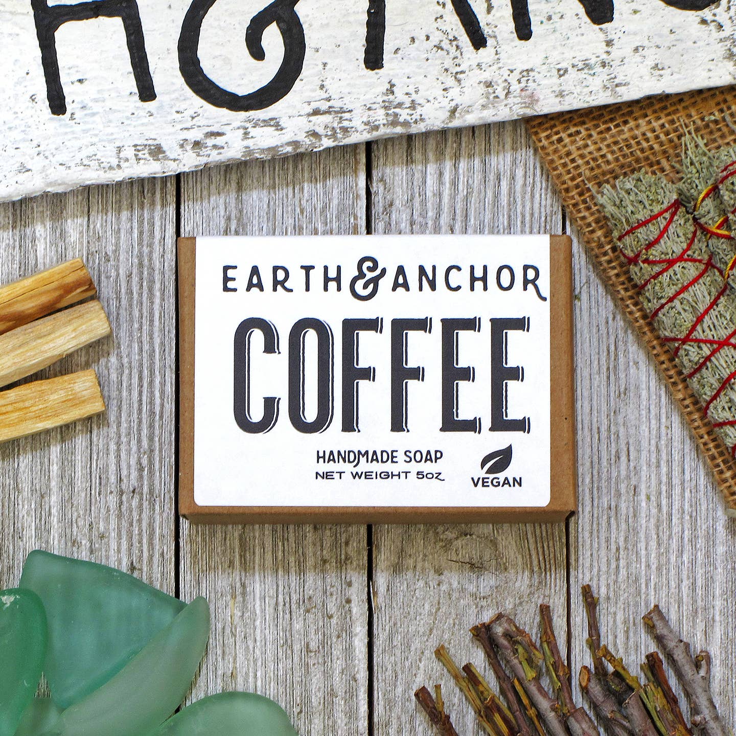 Earth & Anchor Soap Co. - Wholesale Bar Soap - Coffee Handcrafted Vegan Soap