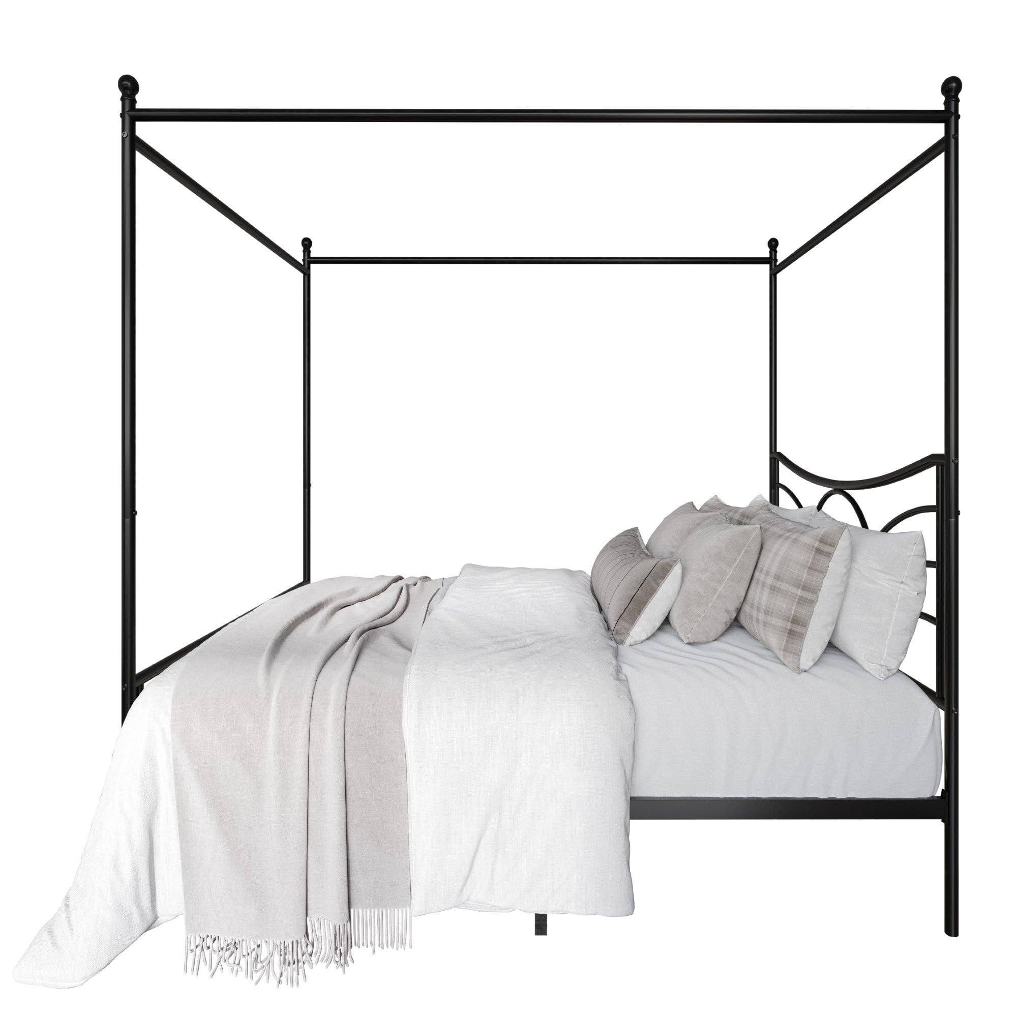 Home Design - Wholesale Bed - Home Design Denver Metal Canopy Bed Frame For Adult26