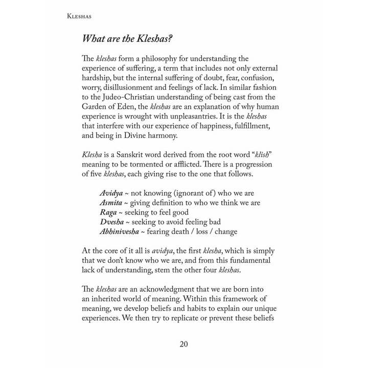 Independent Publishers Group - Wholesale Body, Mind & Spirit - Kleshas3