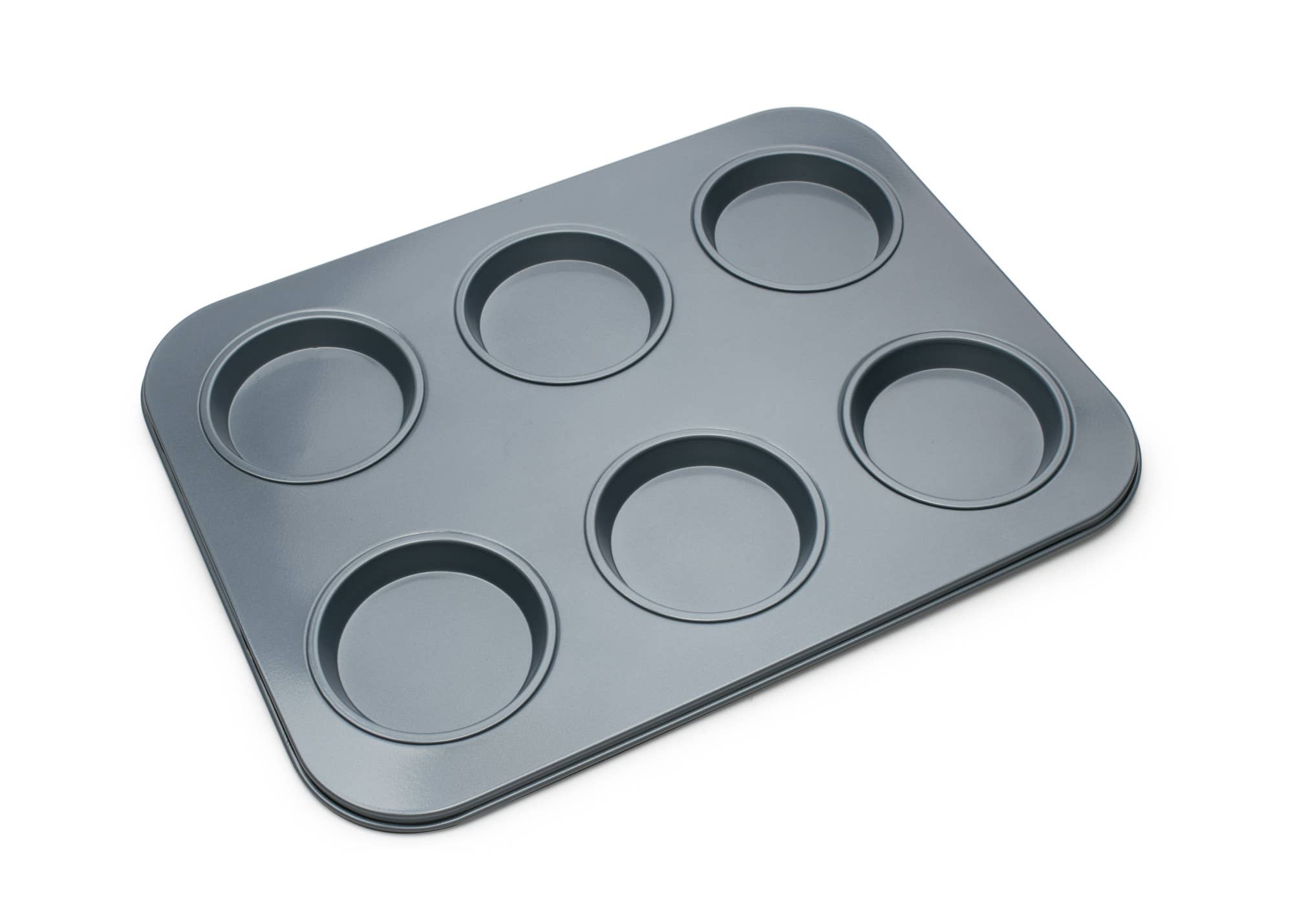 Fox Run Brands – wholesale Cake tin – Fox Run Large Muffin Top Pan, 6-Cup, 14" x 10.5" x 0.5"4