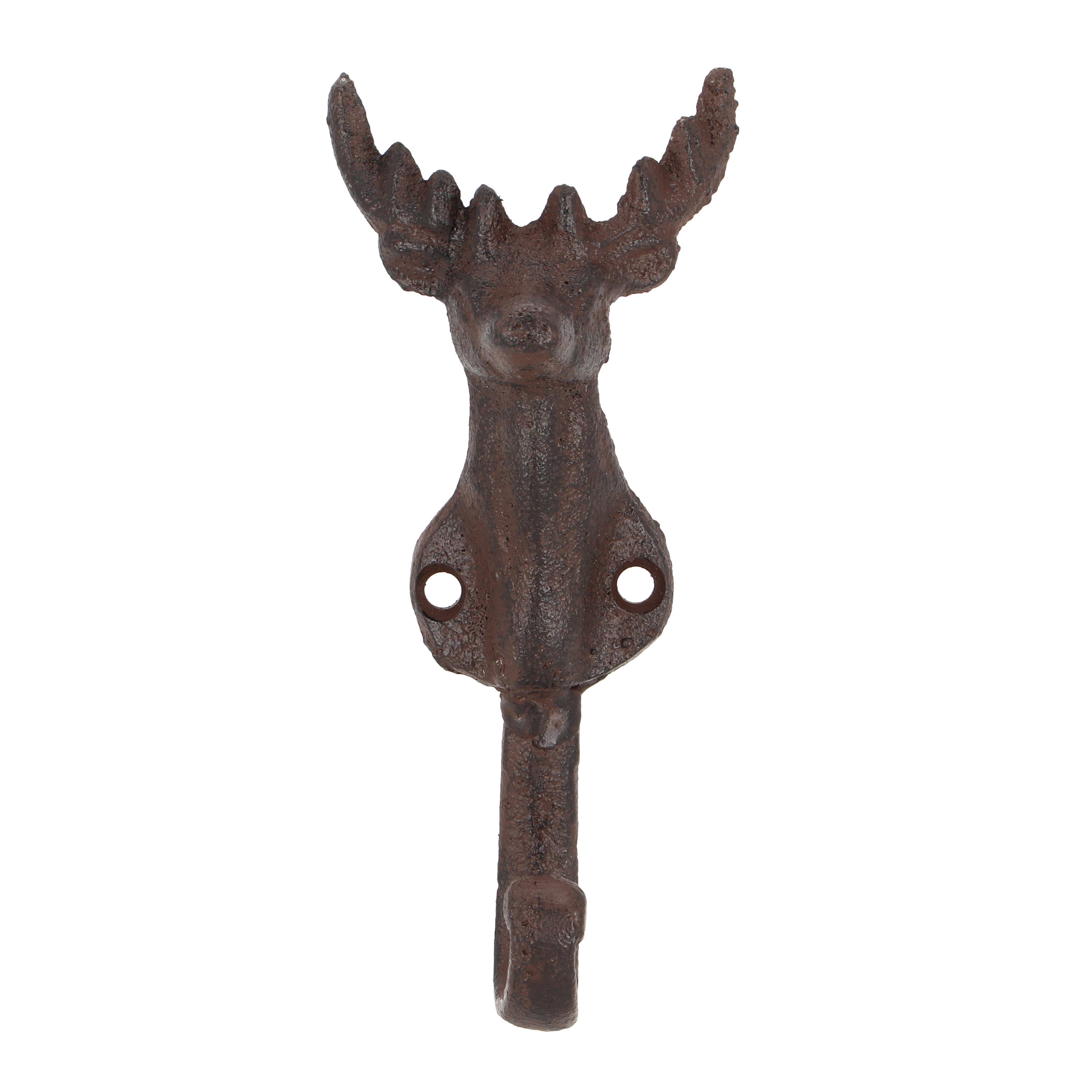 Fallen Fruits Ltd – wholesale Wall hook – DB75 - Stag Coat Hook (Single Hook)3