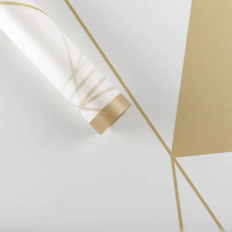 Elegant Design Supply - Wholesale Wrapping Paper Roll - Geometry Flower Wrapping Paper (20pcs/bag)3