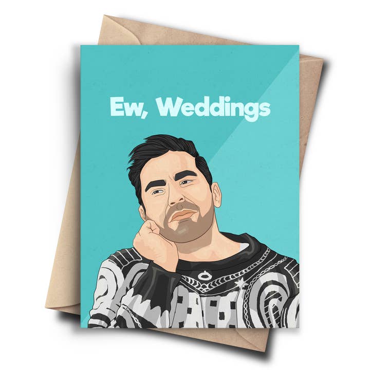 Funny Wedding Card - Schitt's Funny Engagement Card for wholesale by Pop Cult Paper