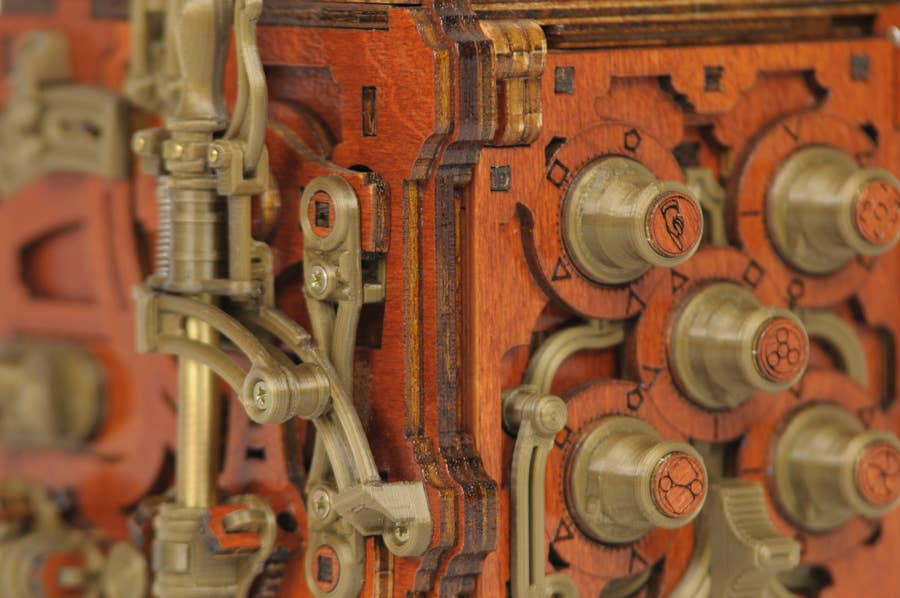 NKD Puzzle - Venta al por mayor Kit de manualidades - El famoso rompecabezas steampunk de boxeo en el kit « MECANIGMA »19