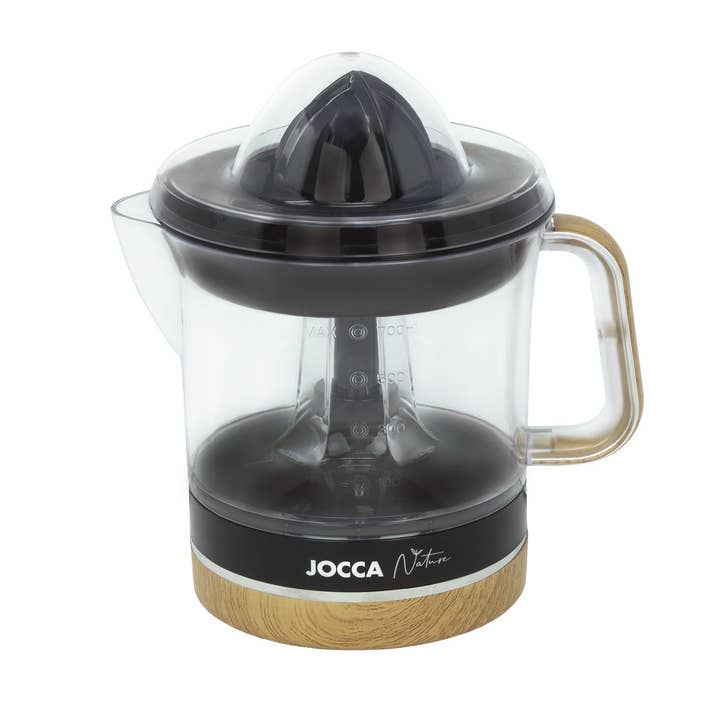 JOCCA - Vendita all'ingrosso Spremiagrumi - Spremiagrumi elettrico 40W, capacità 0,7L, linea Nature nero6
