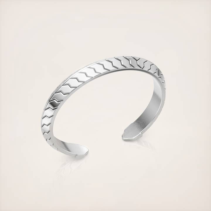 Valerian Bangle - Sterling Silver for wholesale by RUSBARON