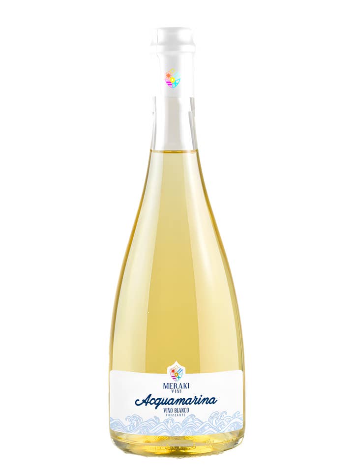 Acquamarina IGP Terre Siciliane sparkling white wine for wholesale by Meraki Vini