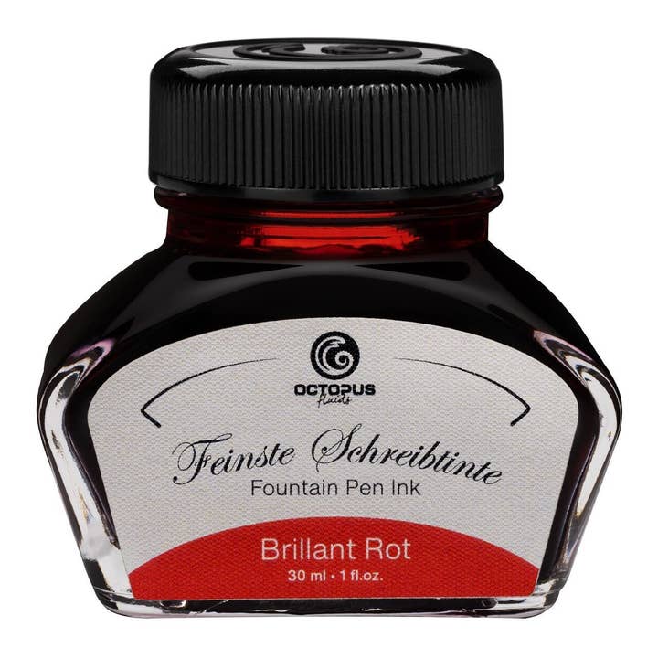 Brilliant red writing ink 30 ml for wholesale by Octopus Concept GmbH