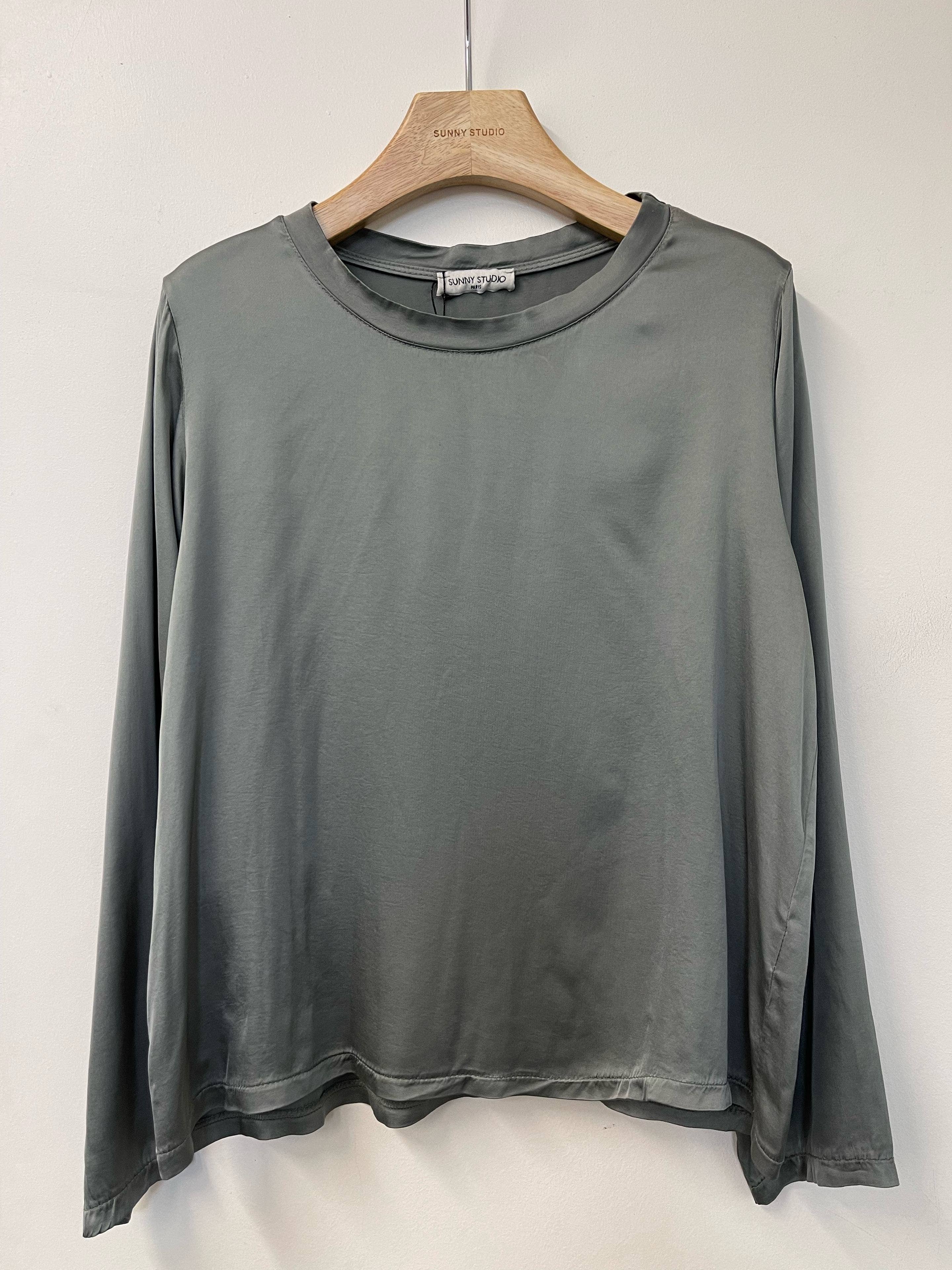 SUNNY STUDIO – T-shirt – Mulher por atacado – Camisola de manga comprida elegante12