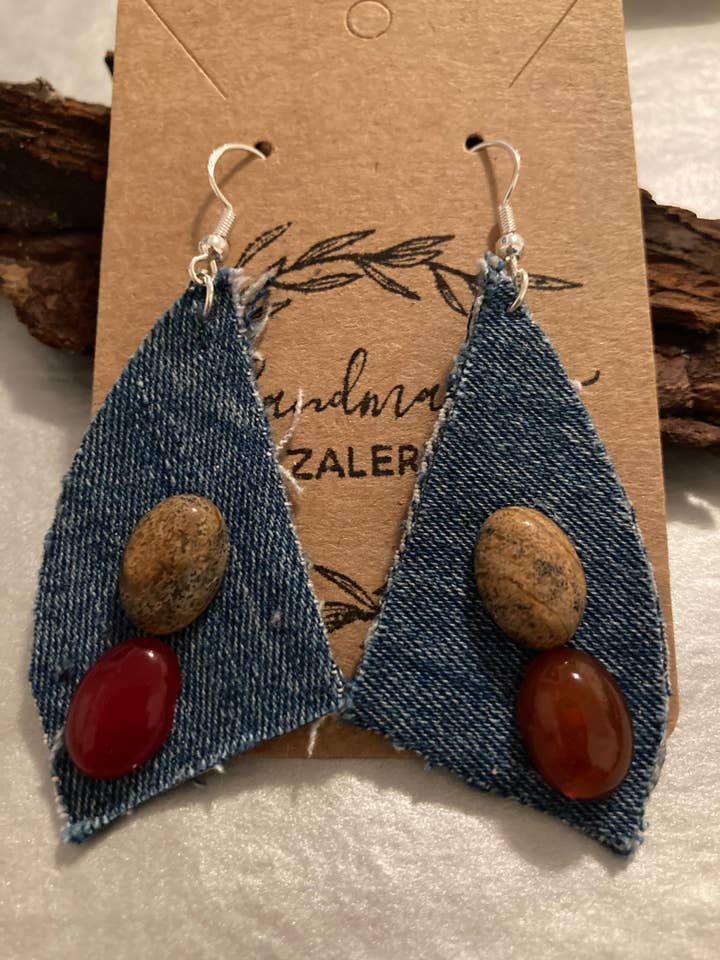 Pendientes Trio Jeans para venta al por mayor de Zalery