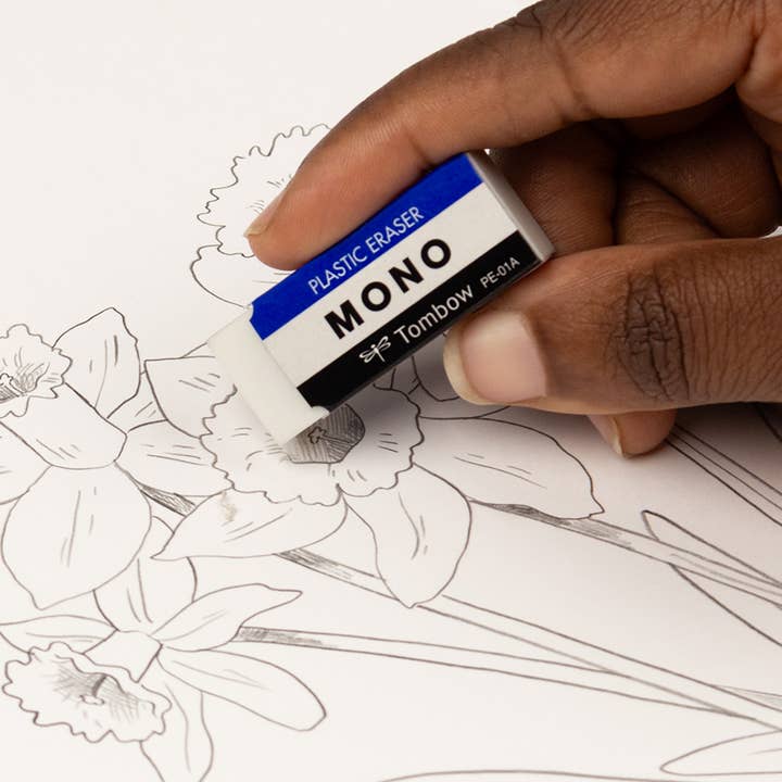 Tombow - Wholesale Eraser - MONO Eraser: Small - 40PC Display Box