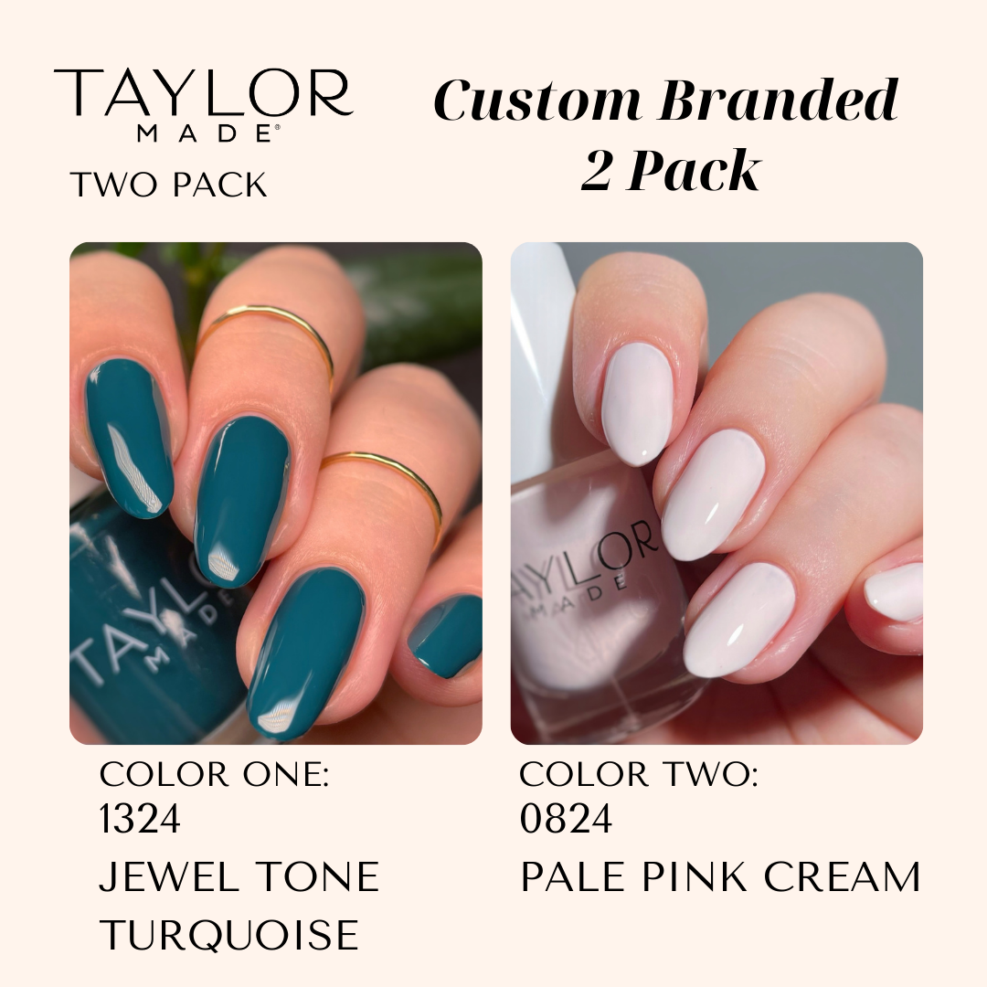 Taylor Made Polish – wholesale Nail polish – Custom Nail Polish: 2 Pack Long-wearing + Vegan + Non-toxic191
