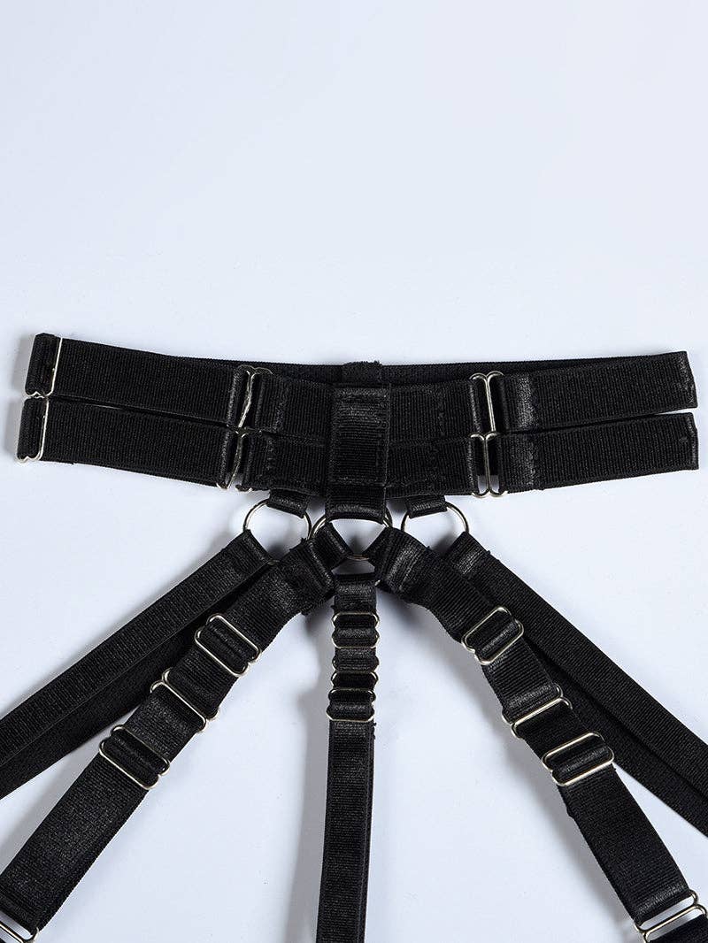 Tourtiwi - Wholesale Lingerie Bodysuit - Women's - Sexy Mesh Halter Lingerie Bodysuit10