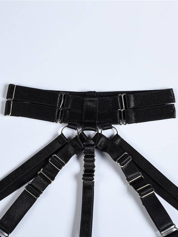 Tourtiwi - Wholesale Lingerie Bodysuit - Women's - Sexy Mesh Halter Lingerie Bodysuit10