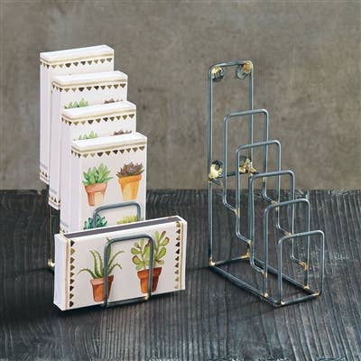 HomArt - Wholesale Retailer Display Stand/Case - Tiered Metal Display Stand - Natural2