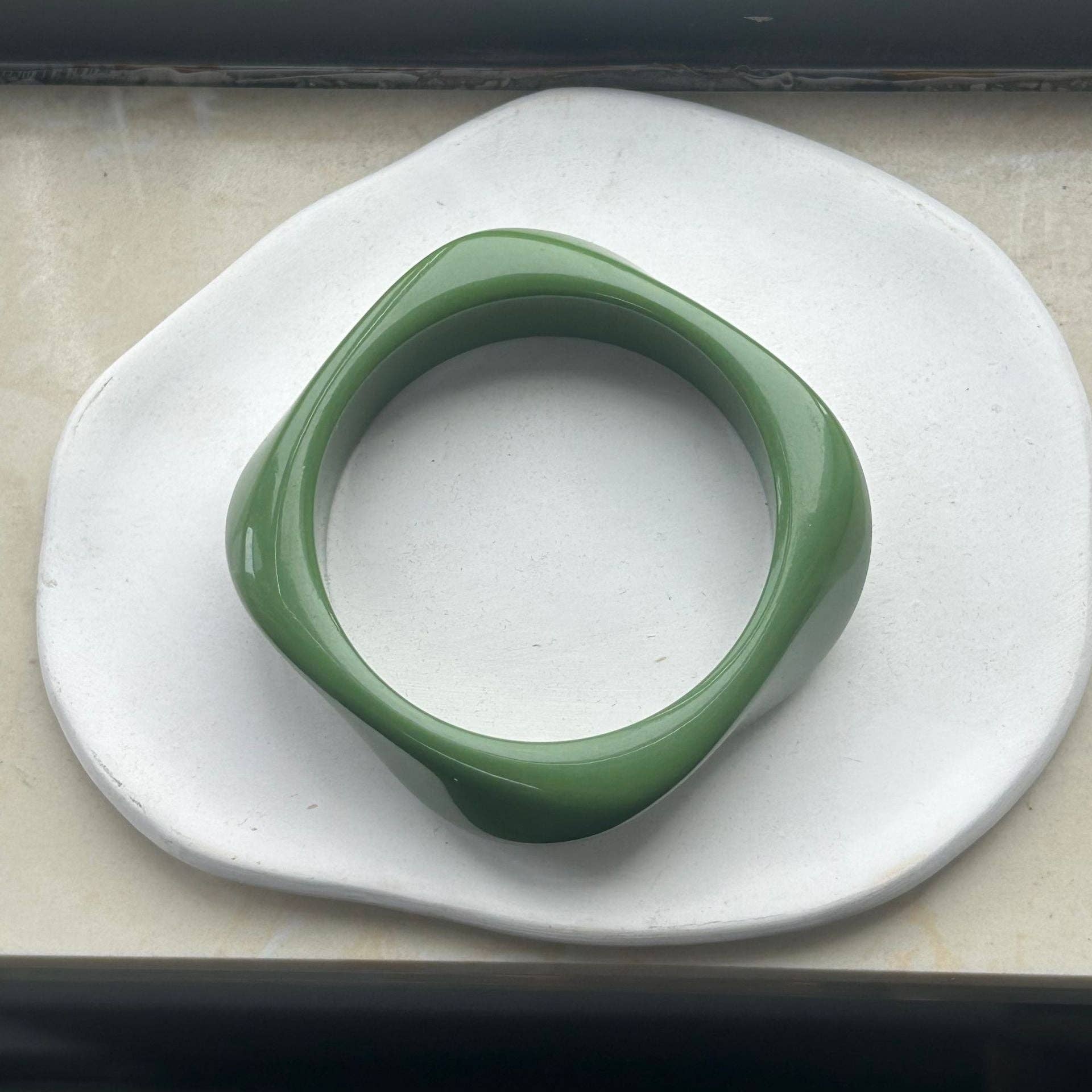 Dipped Shop - Vente Bracelet jonc - Bracelets en acrylique polygonaux géométriques irréguliers DP25B56812