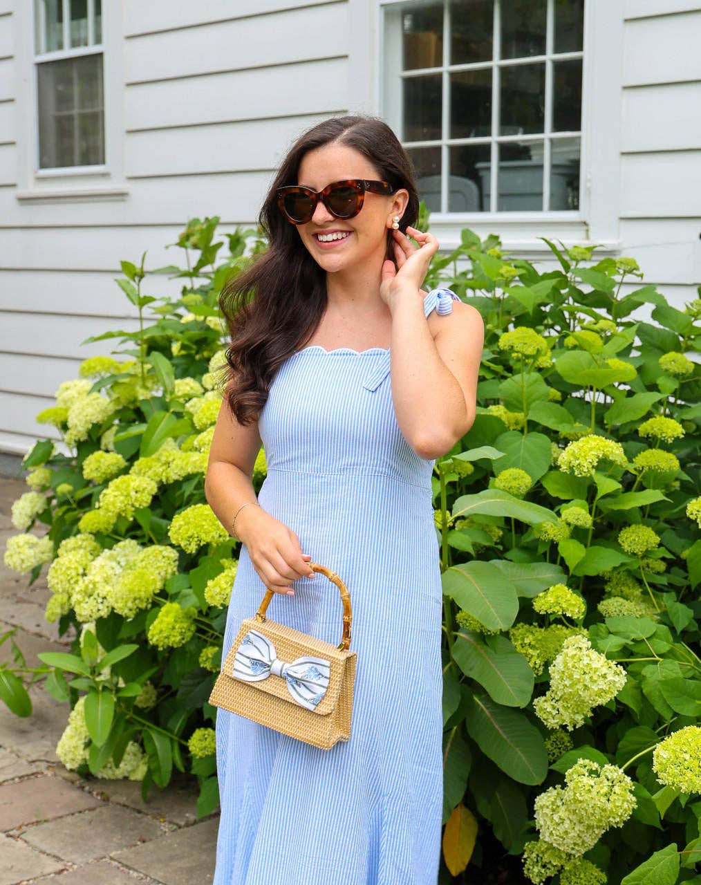 Lisi Lerch – Großhandel Ohrstecker – Große Belle - Doppelperlen-Ohrringe - Belle of the Ball - 18k vergoldet - WS3