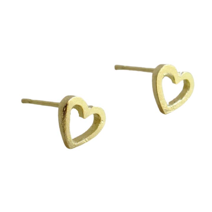 Mena - Orecchini a forma di cuore per la vendita all'ingrosso da parte di SO JUST SHOP