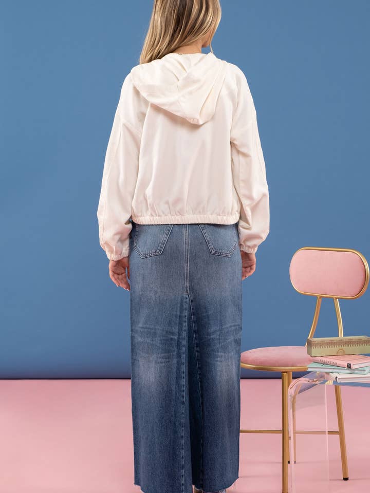 Blu Pepper - Wholesale Jacket - Women's - CORDUROY ZIP UP JACKET7