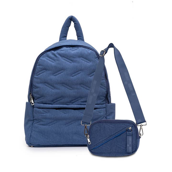 Mochila Maya - Denim para venta al por mayor de Go Dash Dot