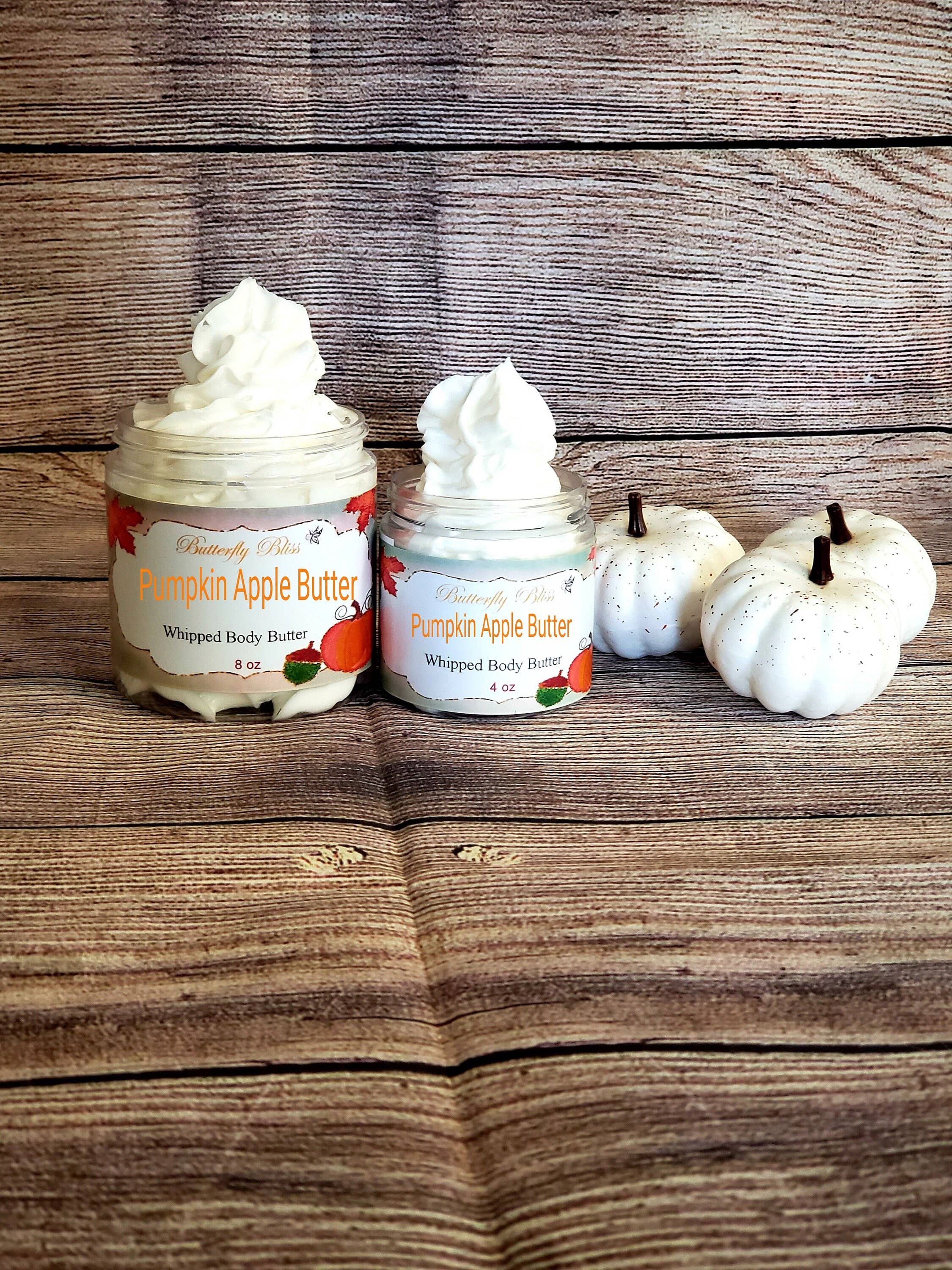 Butterfly Bliss - Wholesale Body Balm/Butter - Pumpkin Apple Butter Scented | Pumpkin Whipped Body Butter | Apple Butter Lotion | Bakery Lotion | Bakery Body Butter | Fall Natural Lotion2
