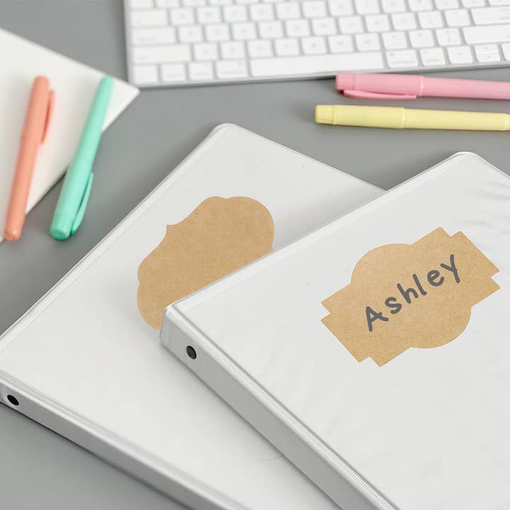 Wrapables.com - Wholesale Gift Tag Label - Wrapables Kraft Paper Sticker Labels for Lids, Mason Jars2