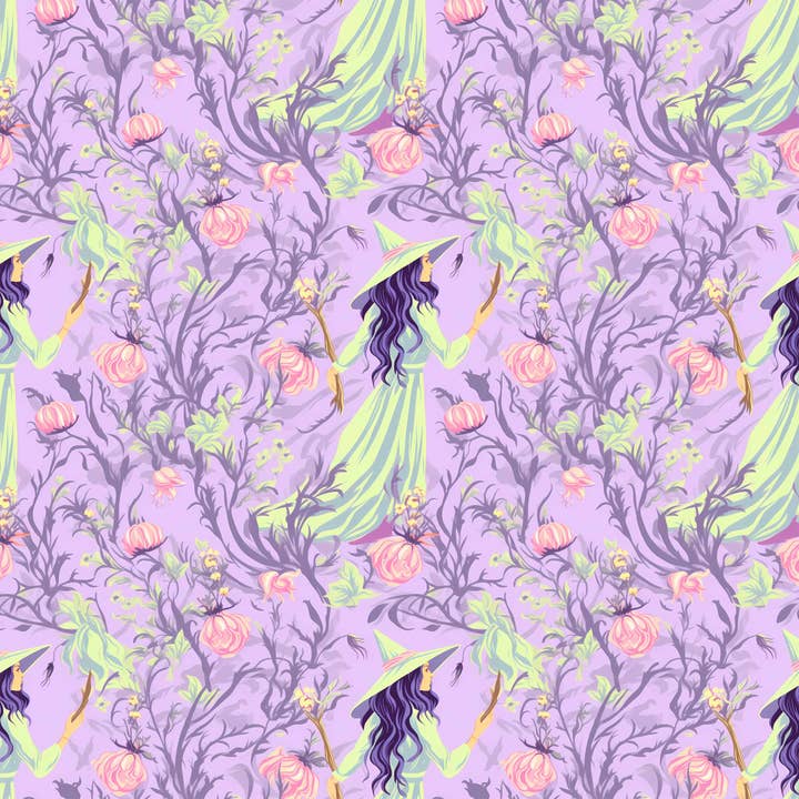 Beau Bottles - Wholesale Wine Gift Bag - Beau Bottles Preppy Halloween Witch - Champagne Collection4