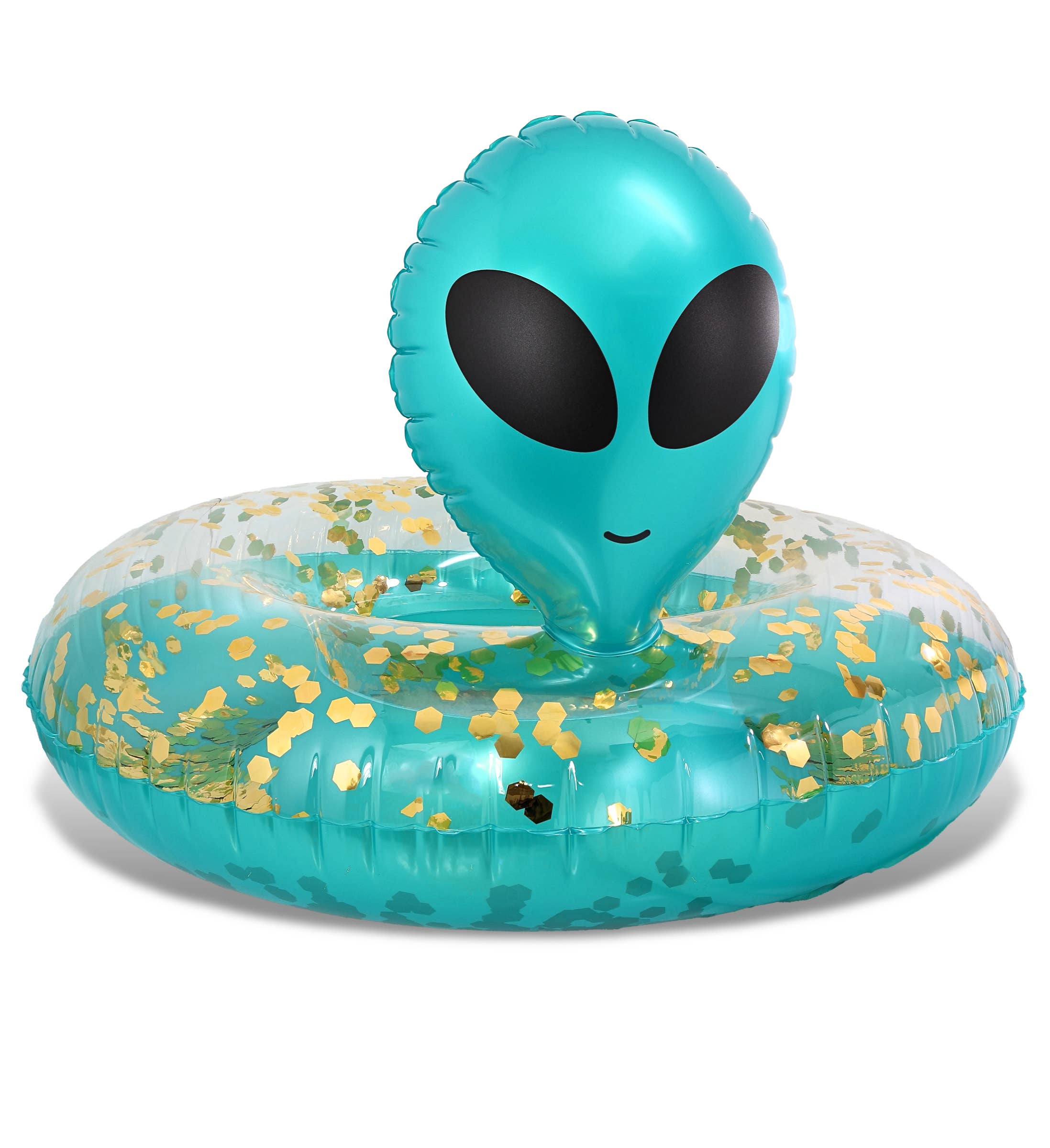 Cota Global - Wholesale Inflatables - POZA - ALIEN POOL TUBE - BLUE GOLD0