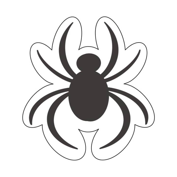 Spider Food Safe PLA 3-D Printed Cookie Cutter for wholesale by Maison’s Custom Cutters