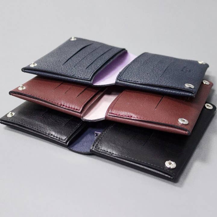 Mymi leather wallet for wholesale by Meanwhile Boutique
